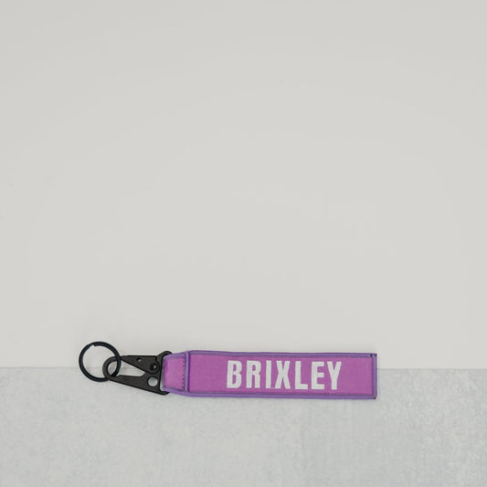 Purple Brixley Keychain