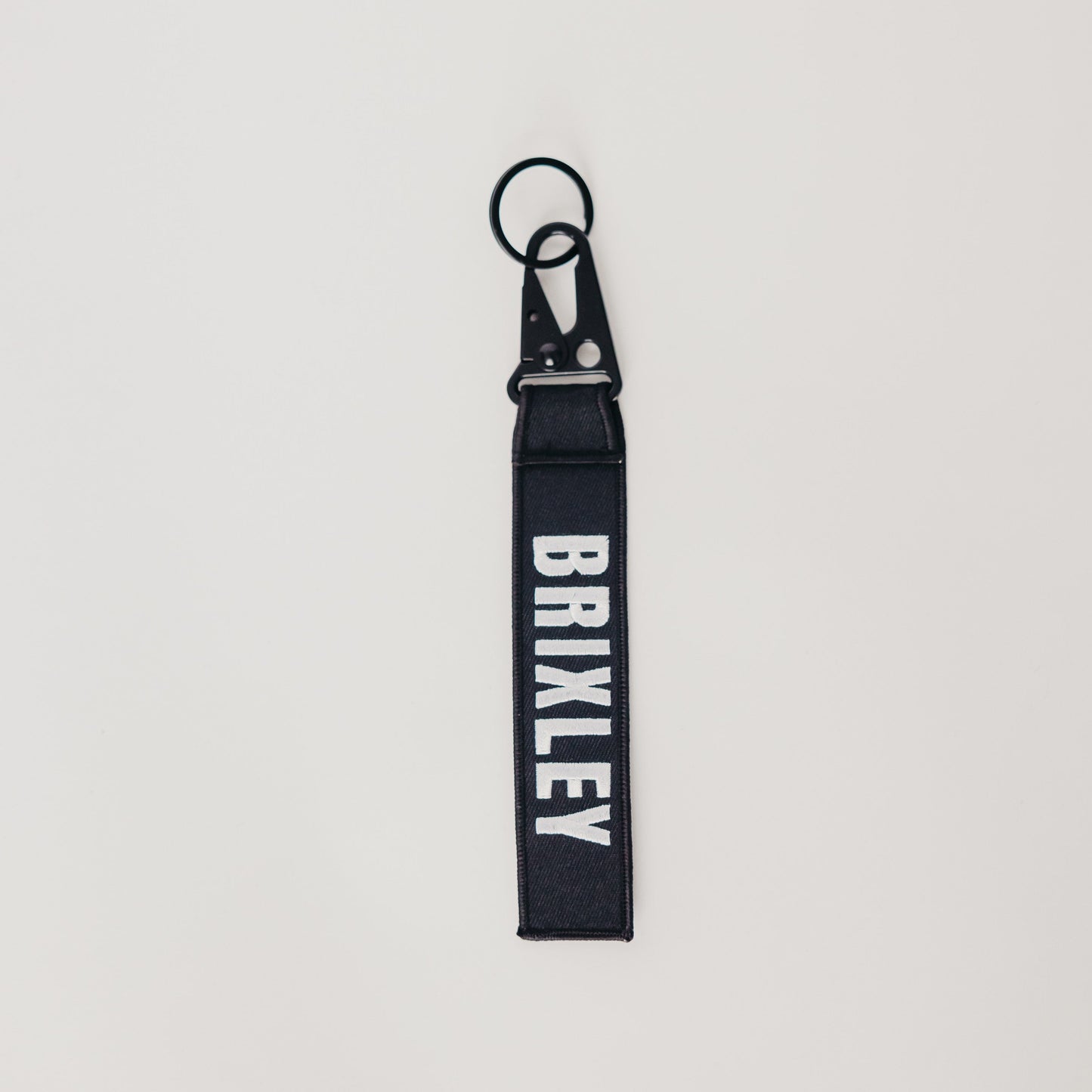 Black Brixley Keychain